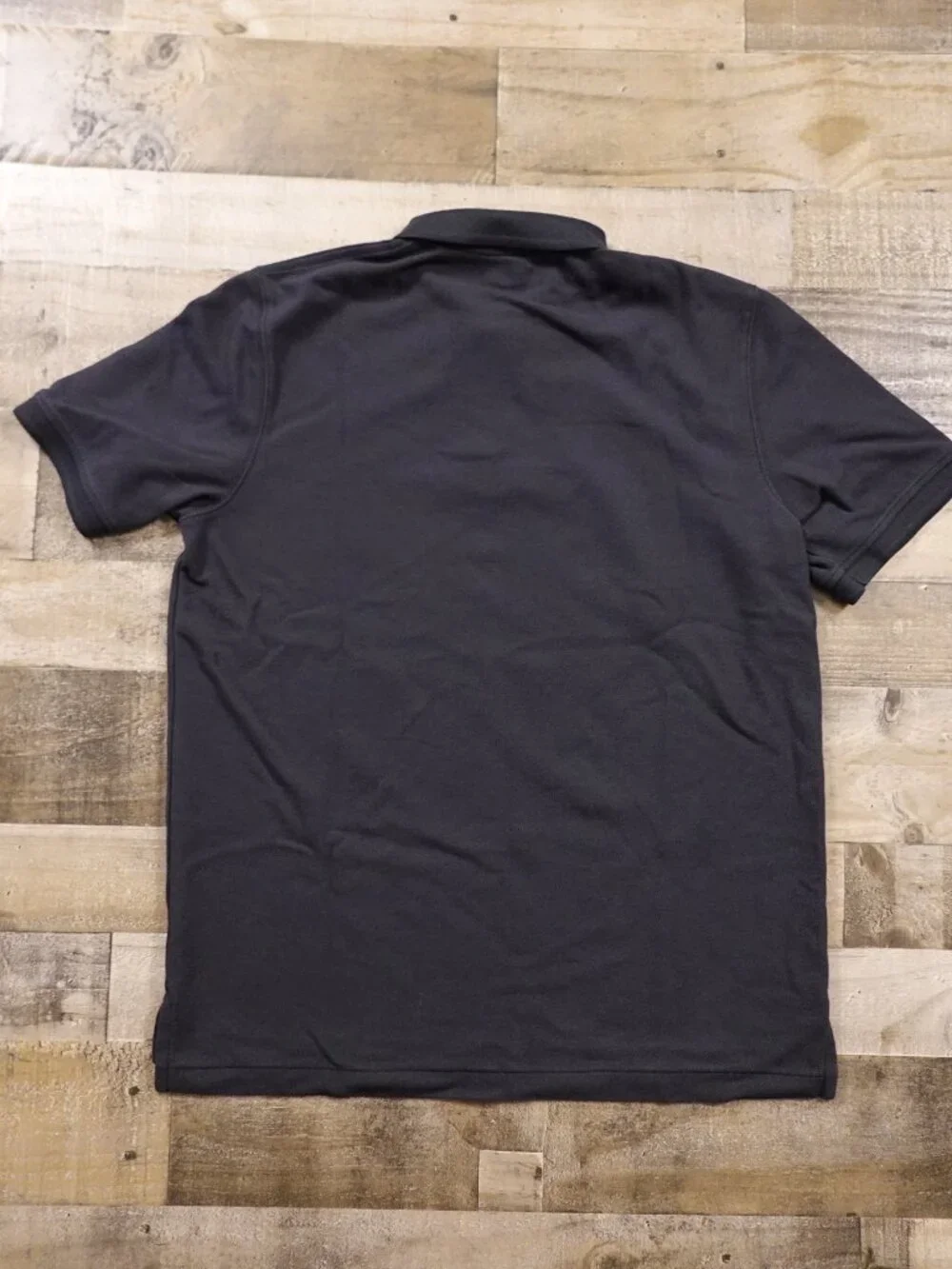 L.L. Bean Double L Polo Shirt Men’s Large Tall Black Short Sleeve Classic Cotton